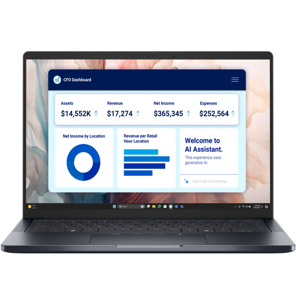 Ordinateur portable Dell Pro 14 Premium PA14250 (DP14PREM-U7-W)