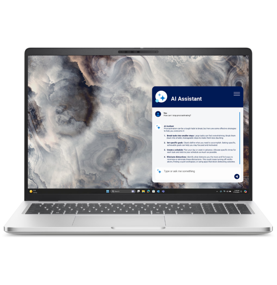 Ordinateur portable Dell Pro 16 Plus PB16250 (DP16P-U5-W)