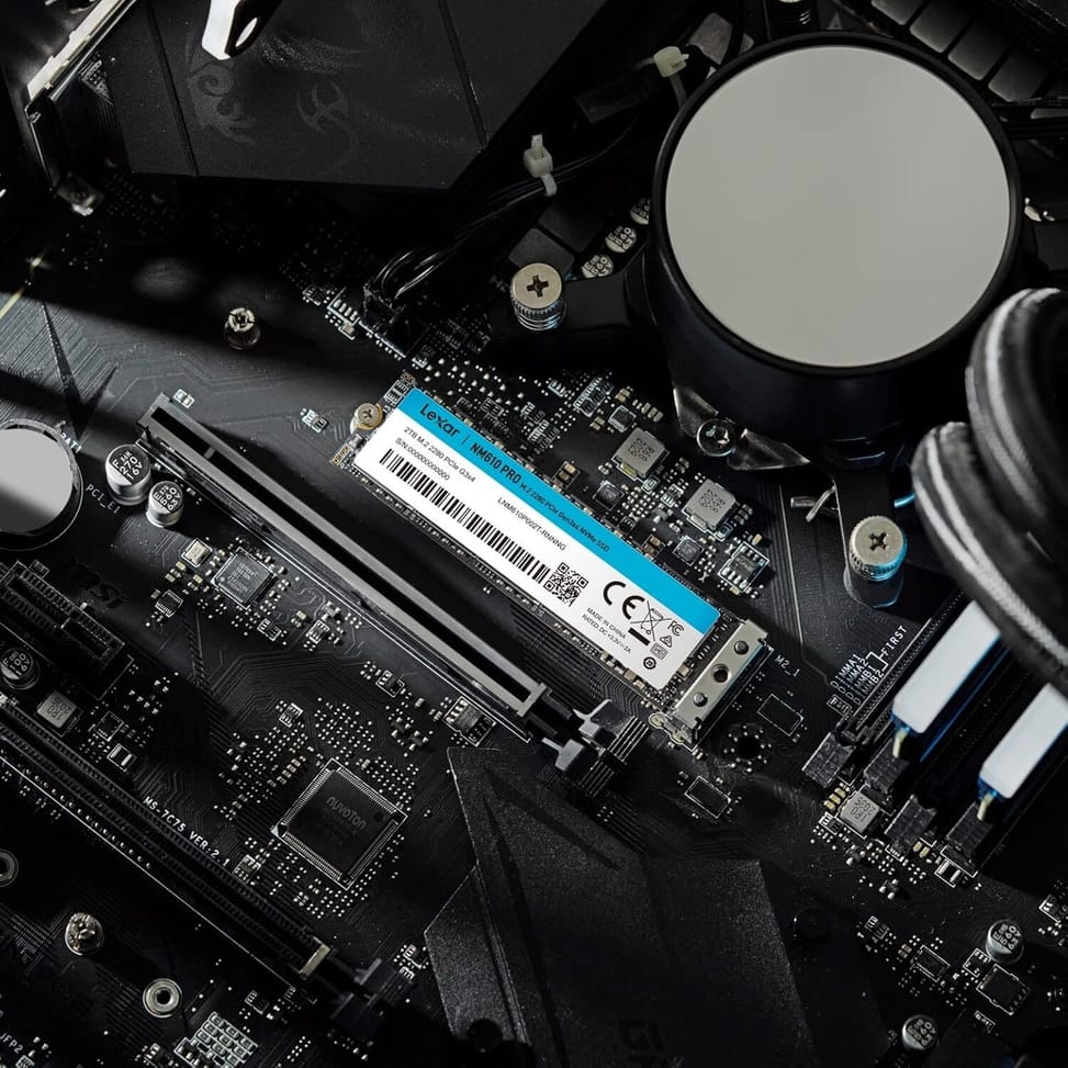 قرص SSD داخلي Lexar NM610 Pro M.2 2280 PCIe Gen3x4 NVMe 1 TB (LNM610P001T-RNNNG) — صورة 2