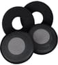 2 coussinets d'oreille en mousse Epos HZP 46 noir (1000801)