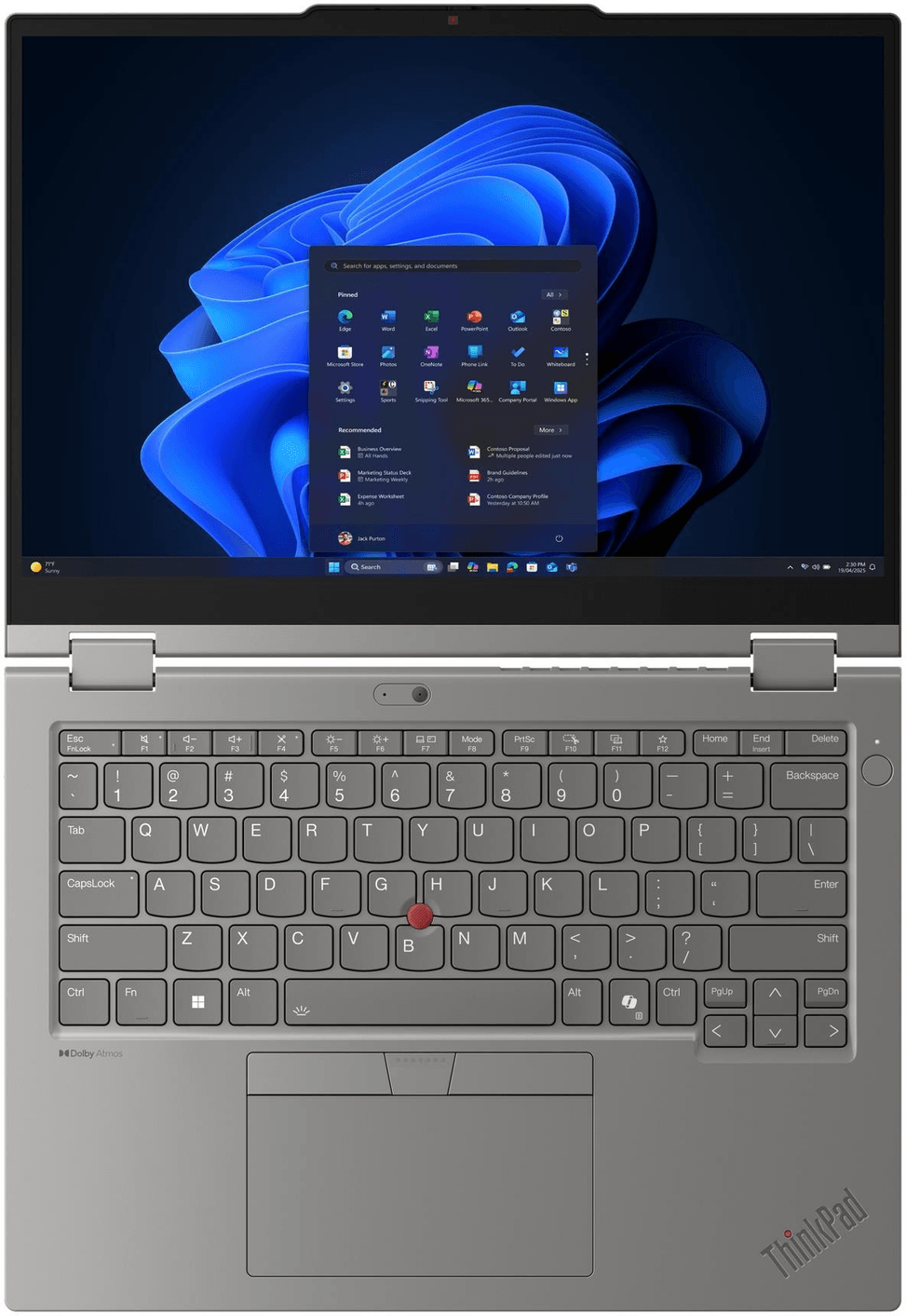 Ordinateur Portable Convertible Lenovo ThinkPad L13 2-in-1 Gen 6 (21R7000RFE) — image 7