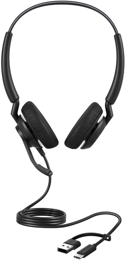 Micro-casque Jabra Engage 40 stéréo MS - USB-C / USB-A (4099-413-269)