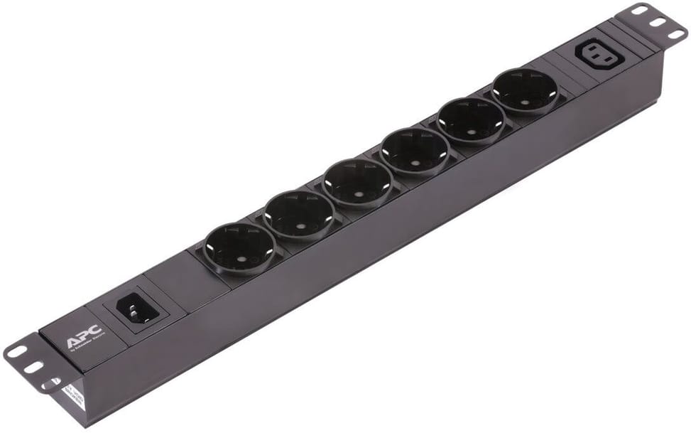 Unité de Distribution d'énergie APC Easy PDU Basic 1U - 6 prises FR (Schuko) + 1 prise C13 / 10A 230V (EPDU1010B-SCH) — image 2