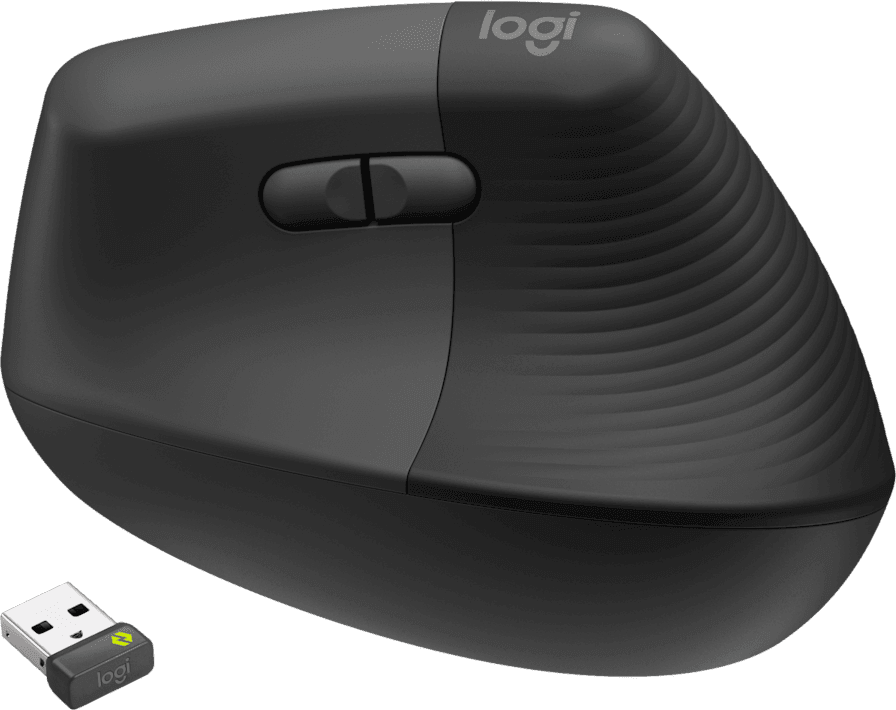 Souris ergonomic vertical sans fil Bluetooth Logitech Lift for Business (910-006494) — image 4