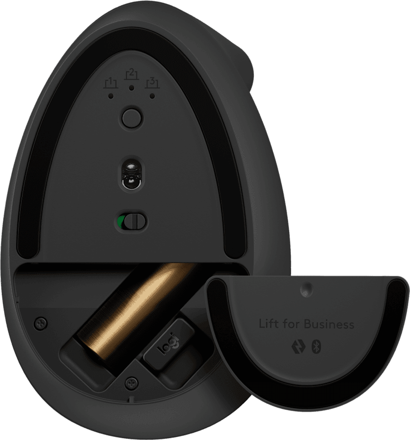 Souris ergonomic vertical sans fil Bluetooth Logitech Lift for Business (910-006494) — image 7