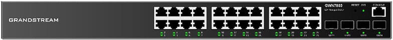 Switch Administrable Niveau 2+ Grandstream GWN7803 24 Ports Gigabit + 4 Ports SFP — image 2
