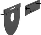Fixation murale Logitech Tap et Tap IP pour salles de réunion (939-001817)
