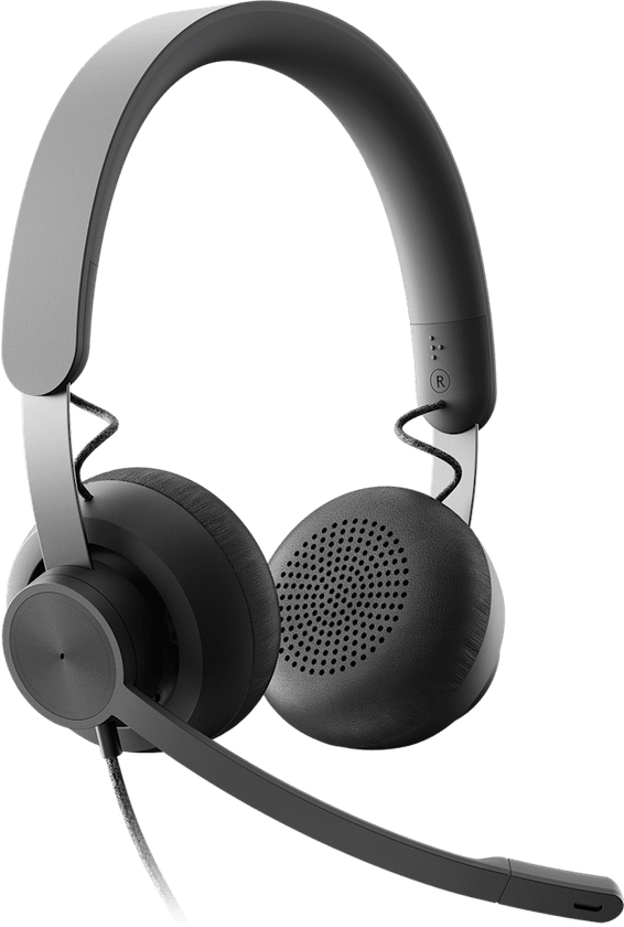 Micro-casque filaire Logitech Zone Wired Teams - USB-C & USB-A (981-000870)