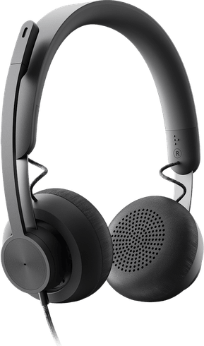Micro-casque filaire Logitech Zone Wired Teams - USB-C & USB-A (981-000870) — image 2