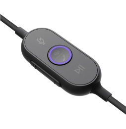 Micro-casque filaire Logitech Zone Wired Teams - USB-C & USB-A  (981-000870)