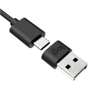 Micro-casque filaire Logitech Zone Wired Teams - USB-C & USB-A  (981-000870)