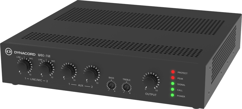Amplificateur mixeur Bosch 1 channel19'' 60W (U60:1M-EU) — image 3
