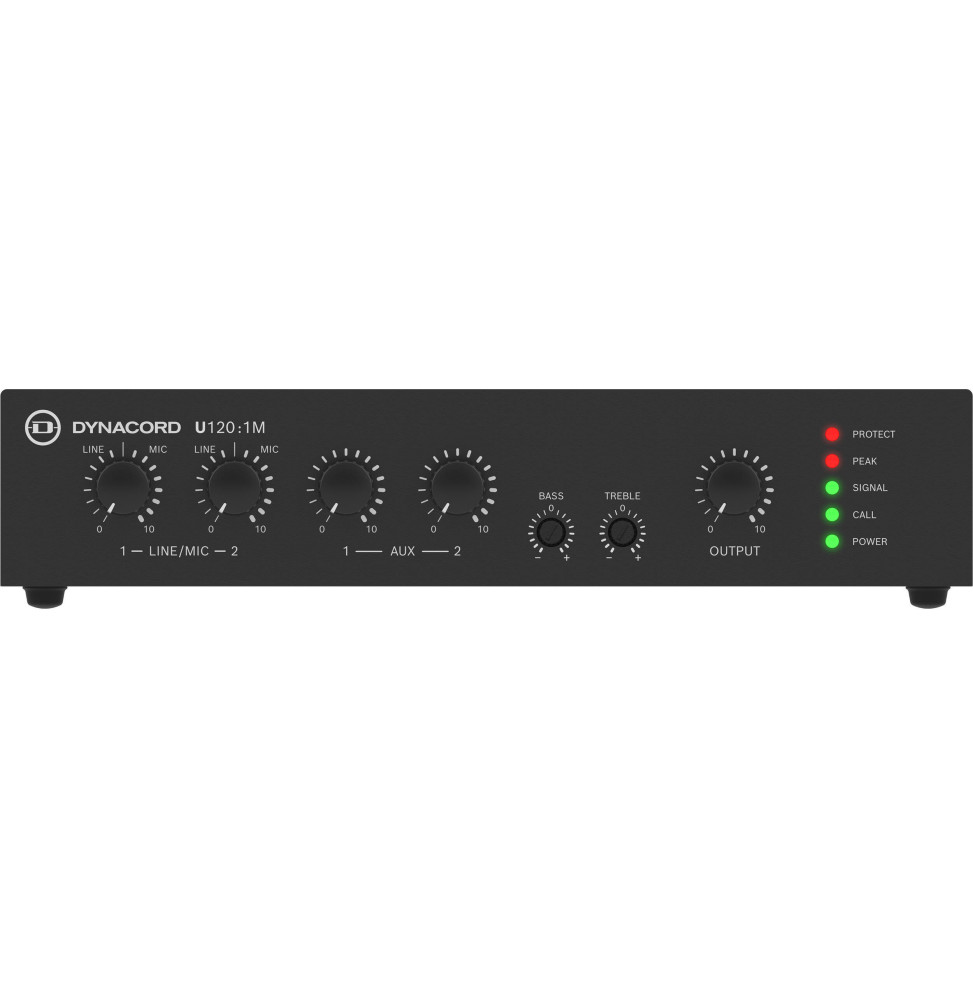 Amplificateur mixeur Bosch 1 channel 19'' 120W (U120:1M-EU)
