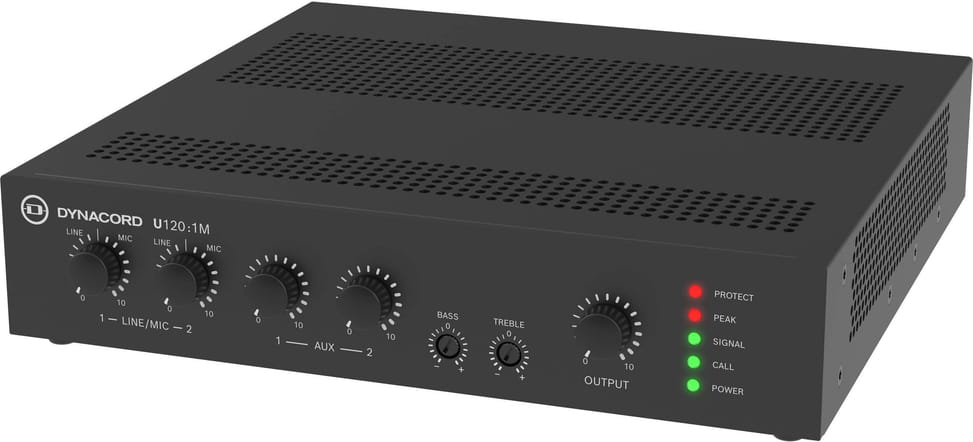 Bosch Mixer Amplifier 1 channel 19'' 120W (U120:1M-EU) — image 3