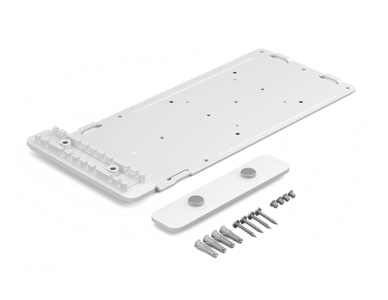 Fixation avec regroupement des câbles pour Logitech RoomMate (952-000097)