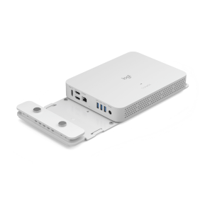 Fixation avec regroupement des câbles pour Logitech RoomMate (952-000097)