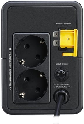 Onduleur Line-interactive APC Easy-UPS BVX700LUI-GR - 360 W / 700 VA - 2 prises FR — image 2