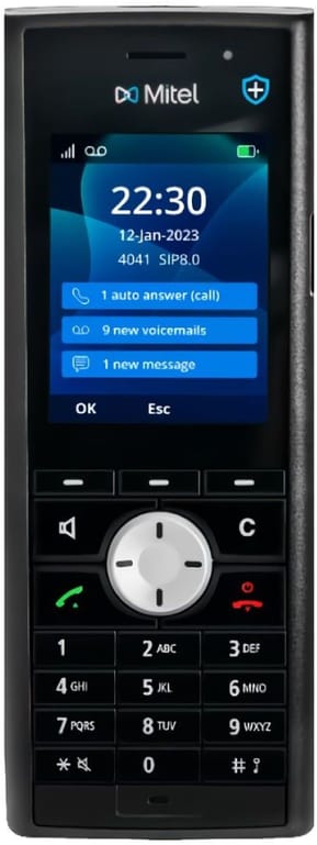 Combiné téléphonique Mitel 712dt DECT (51310670)