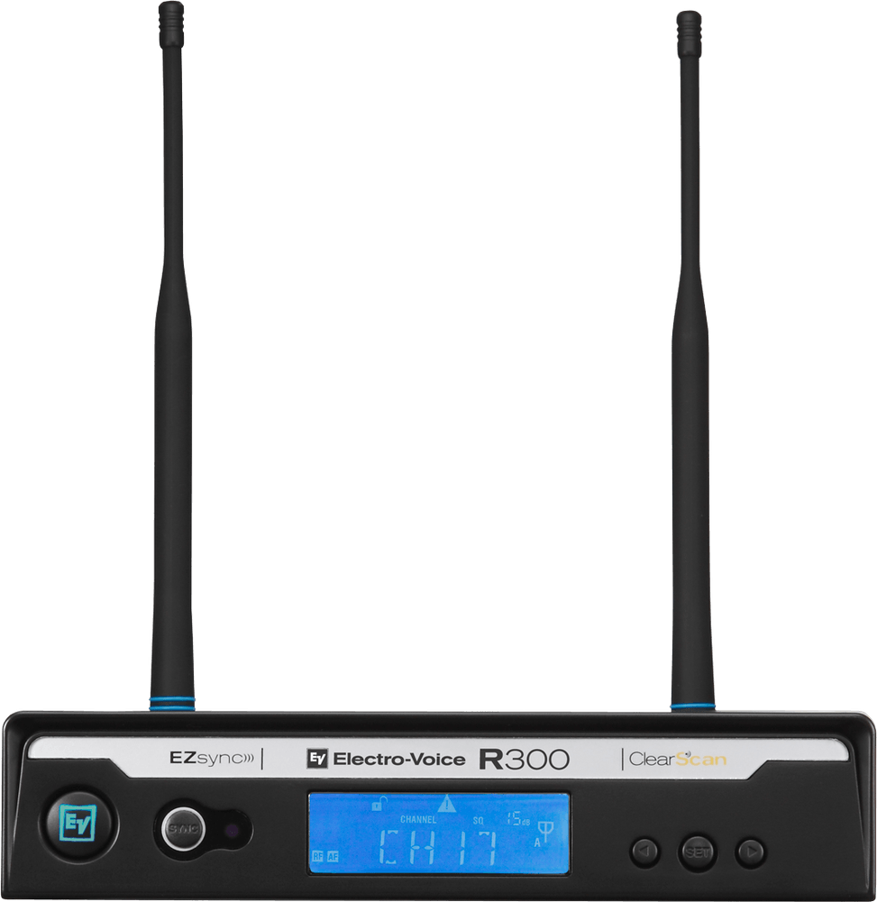 Bosch Handheld Wireless System with PL22 Dynamic Microphone (R300-HD/B) — image 3