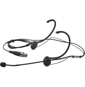 Electro-Voice R300-E/B – Ensemble micro serre-tête HM3 avec émetteur BP-300-B et récepteur sans fil robuste