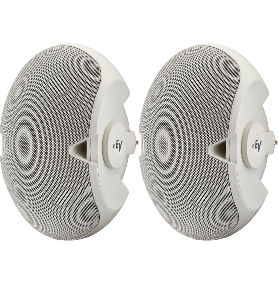 Electro-Voice EVID 6.2 – Enceintes passives 2 voies 6" compactes blanc (EVID 6.2W)
