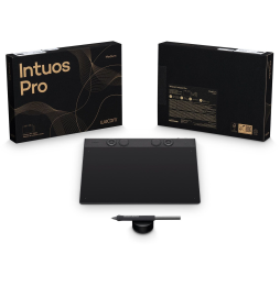 Tablette Graphique à stylet Wacom Intuos Pro Medium - Bluetooth (PTK670K0B)