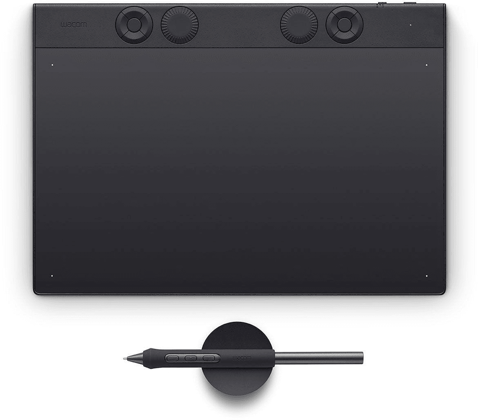 لوح رسم بقلم Wacom Intuos Pro Medium - Bluetooth (PTK670K0B) — صورة 1