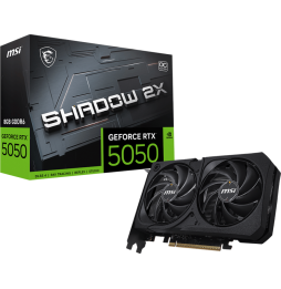 Carte Graphique MSI GeForce RTX 5050 8G SHADOW 2X OC (912-V538-006)