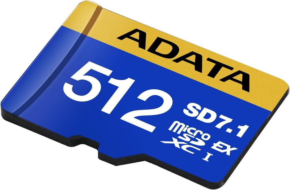 Carte mémoire ADATA Premier Extreme 512 Go MicroSDXC SD7.1 Express V30 (UD512GEX3L1-C) — image 2