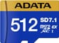 Carte mémoire ADATA Premier Extreme 512 Go MicroSDXC SD7.1 Express V30 (UD512GEX3L1-C)