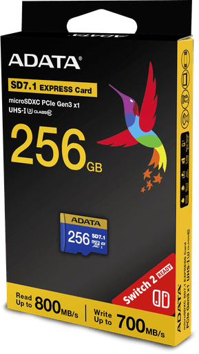 Carte mémoire ADATA Premier Extreme 256 Go MicroSDXC SD7.1 Express V30 (UD256GEX3L1-C) — image 5