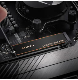 Disque Dur interne SSD ADATA LEGEND 900 PRO PCIe Gen4 x4 M.2 2280 - 4To (SLEG-900P-4TCS)