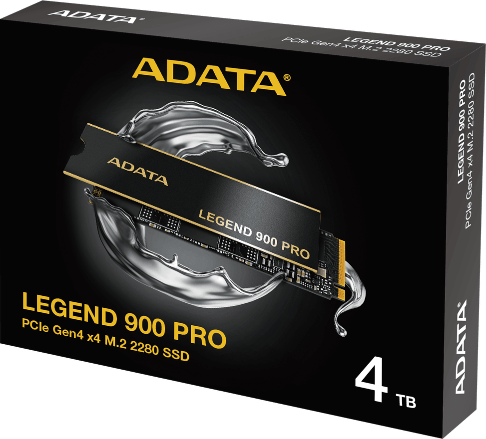 Disque Dur interne SSD ADATA LEGEND 900 PRO PCIe Gen4 x4 M.2 2280 - 4To (SLEG-900P-4TCS) — image 9