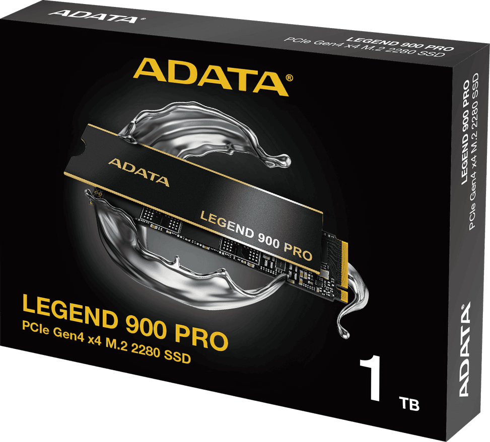Disque Dur interne SSD ADATA LEGEND 900 PRO PCIe Gen4 x4 M.2 2280 - 1To (SLEG-900P-1TCS) — image 9