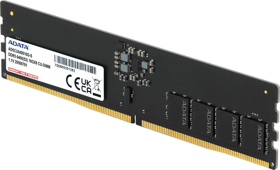 ADATA CU-DIMM 16GB DDR5-6400 MHz Memory Module - Desktop PC (AD5CU640016G-S) — image 2