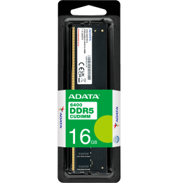 Barrette mémoire ADATA CU-DIMM 16GB DDR5-6400 MHz - PC bureau (AD5CU640016G-S)