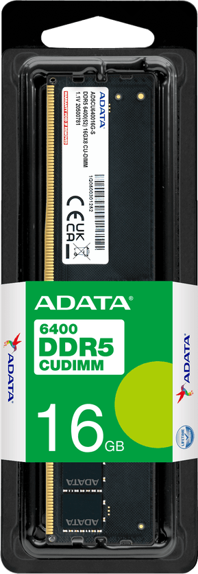 Barrette mémoire ADATA CU-DIMM 16GB DDR5-6400 MHz - PC bureau (AD5CU640016G-S) — image 3