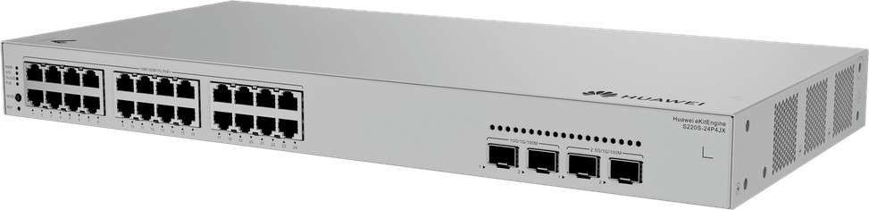Huawei eKitEngine S220S-24P4JX 24-Port Switch / 4SFP - PoE+ 400W (98012518) — image 4