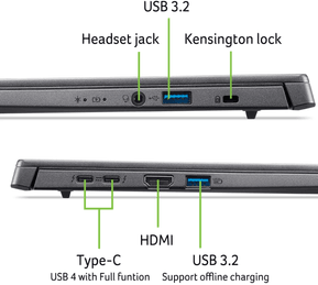 Ordinateur Portable Acer aspire 14 Ai (NX.JFVEF.00Q) — image 4