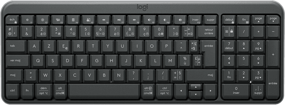 Clavier Bluetooth Logitech K250 Compact - Français (AZERTY) (920-013481)