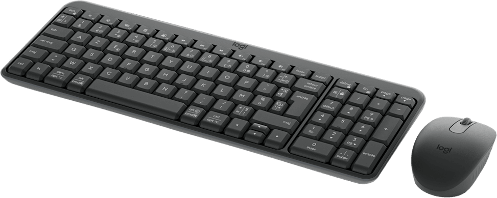 Ensemble clavier et souris sans fil Logitech MK250 Compact - AZERTY (920-013549) — image 4