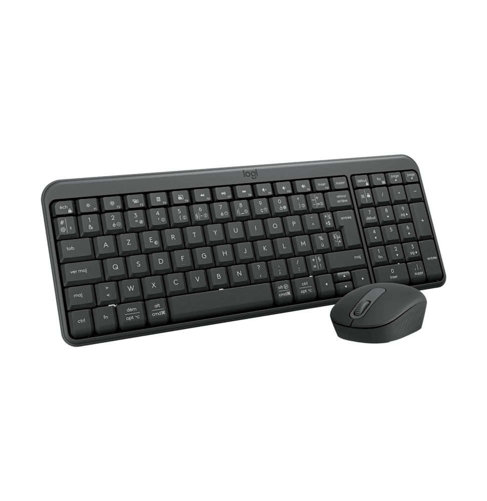 Ensemble clavier et souris sans fil Logitech MK250 Compact - AZERTY (920-013549)