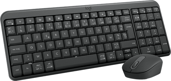 Ensemble clavier et souris sans fil Logitech MK250 Compact - AZERTY (920-013549)