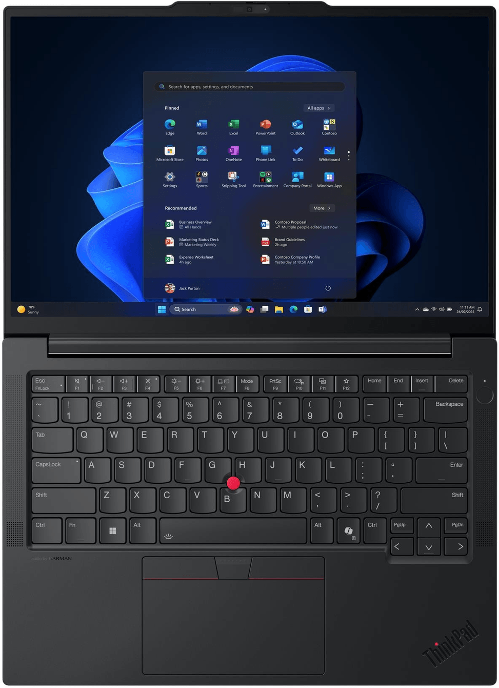 Ordinateur Portable Lenovo ThinkPad E14 Gen 7 (21T90053FE) — image 2