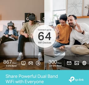 Modem/routeur 4G+ WiFi 5 (AC1200) TP-Link Archer MR600 Gigabit bi-bande — image 7