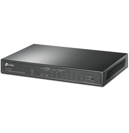 Switch Administrable TP Link TL-SG1210MPE 9 ports Gigabit RJ45 et 1 port combo Gigabit SFP / RJ45 - PoE 123 W