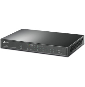 Switch Administrable TP Link TL-SG1210MPE 9 ports Gigabit RJ45 et 1 port combo Gigabit SFP / RJ45 - PoE 123 W