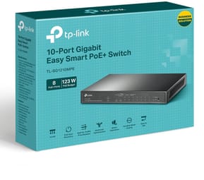 Switch Administrable TP Link TL-SG1210MPE 9 ports Gigabit RJ45 et 1 port combo Gigabit SFP / RJ45 - PoE 123 W — image 6
