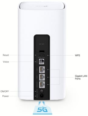 Routeur Téléphonie TP-Link NX510v 5G WiFi 6 AX3000 — image 3