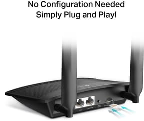 TP-Link Modem / Routeur 4G LTE WiFi N 300 Mbps (TL-MR100) — image 3